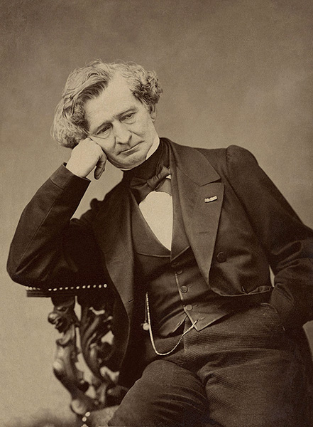 Hector Berlioz, photo de Pierre Petit, 1863. Gallica-BnF
